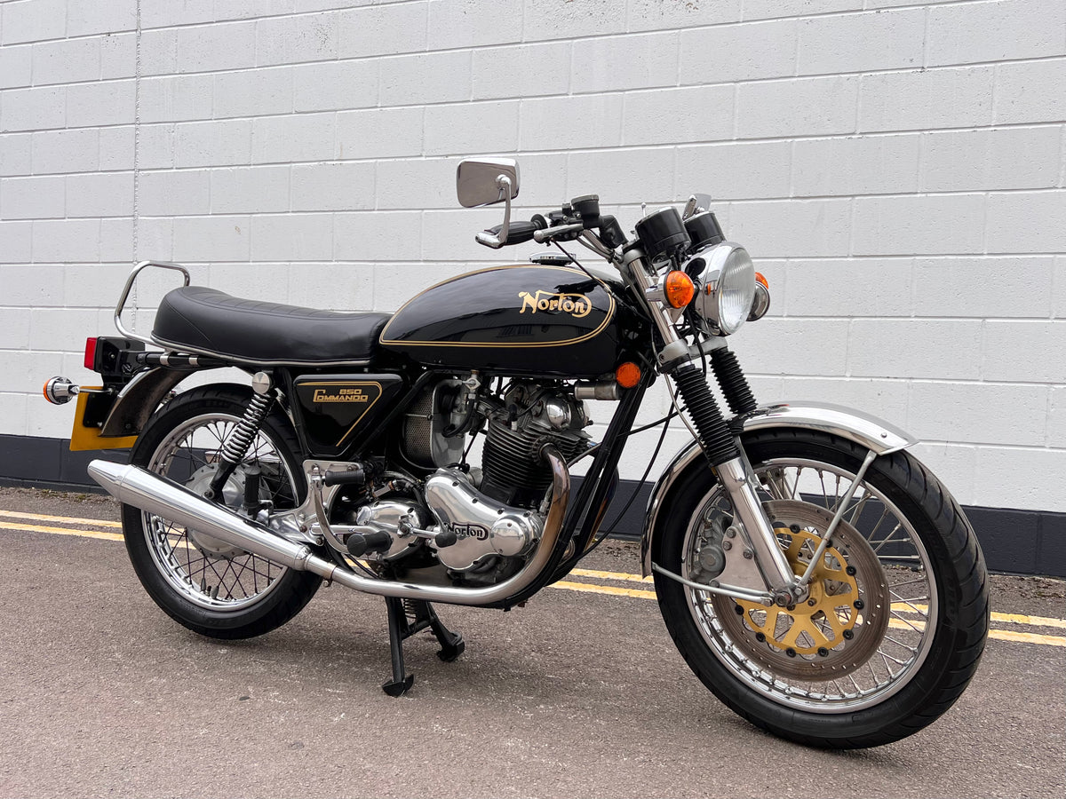 Norton Commando 850cc Electric Start 1973 – We Sell Classic Bikes