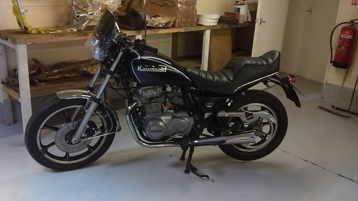 ティガウォック　4枚 1981 Kawasaki KZ440-D2 (LTD BELT) - 443cc Standard Equipment