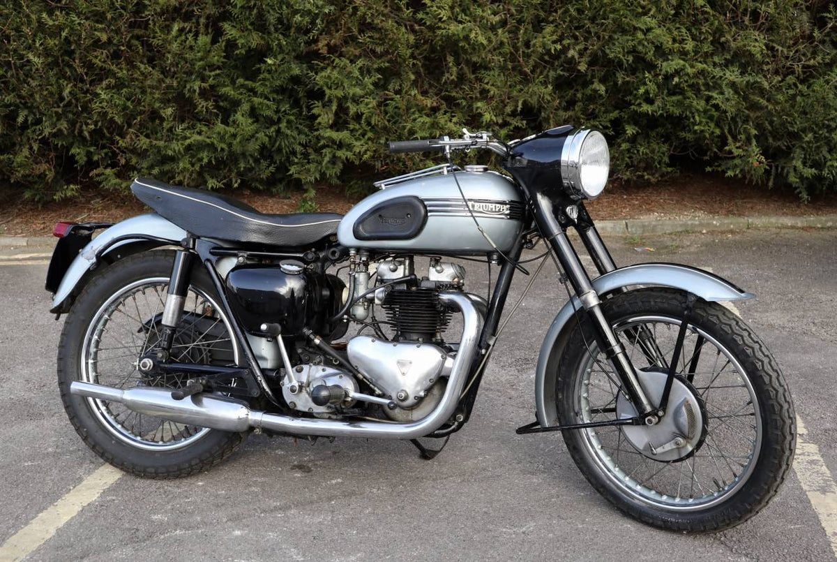 Triumph T110 1955 We Sell Classic Bikes triumph-t110-1955-we-sell-classic-bikes