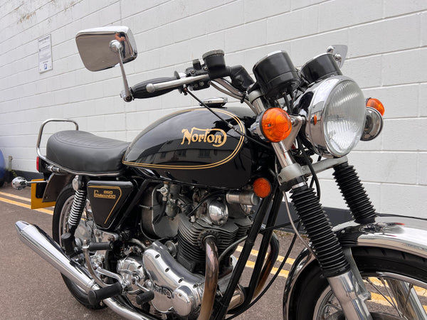 Norton Commando 850cc Electric Start 1973 – We Sell Classic Bikes