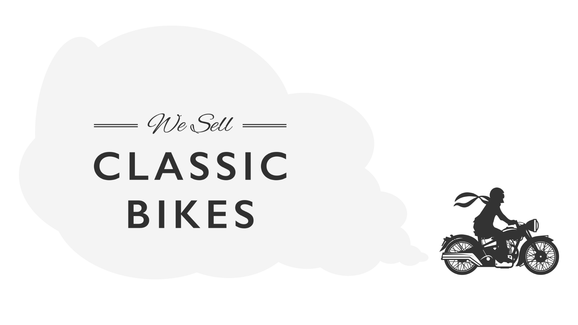 We sell bikes sale