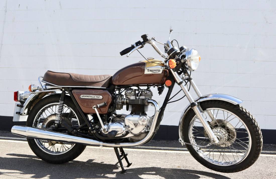 T140e Triumph T140E Bonneville 1978 β We Sell Classic Bikes