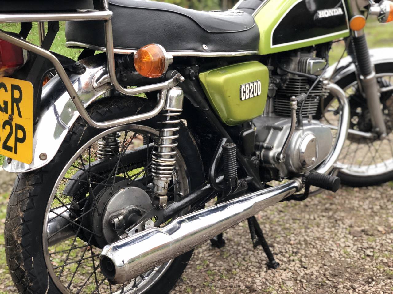 Cb200 Engine Honda CB200 1976 β We Sell Classic Bikes
