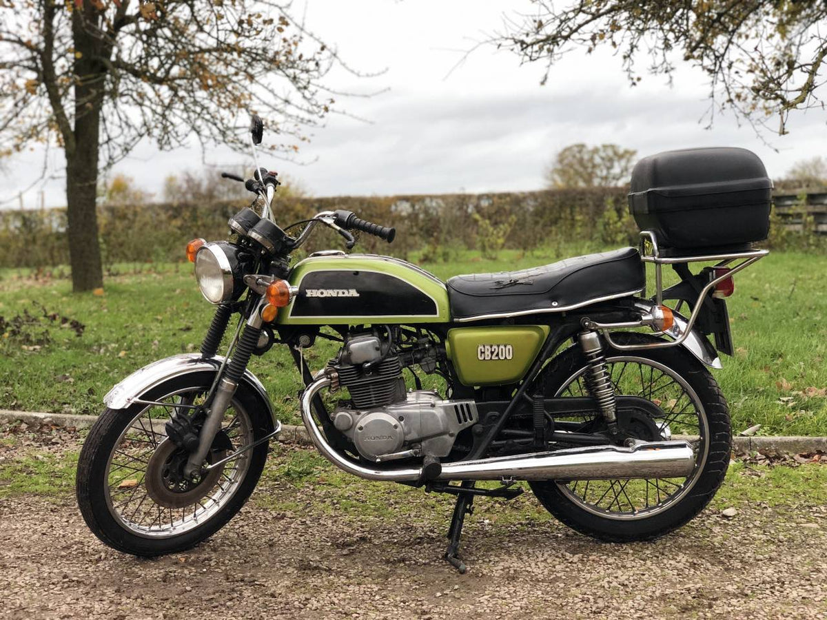 Cb200 Engine Honda CB200 1976 β We Sell Classic Bikes