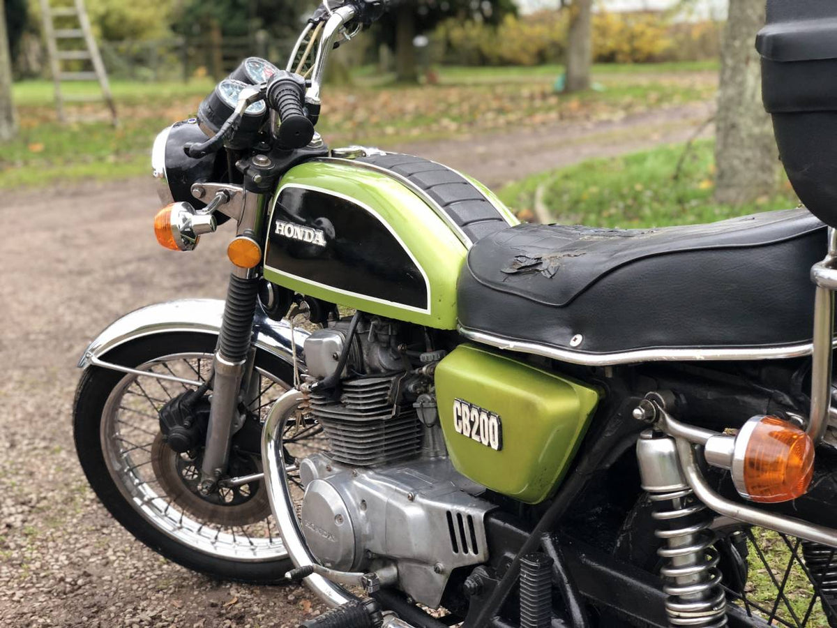 Cb200 Engine Honda CB200 1976 β We Sell Classic Bikes