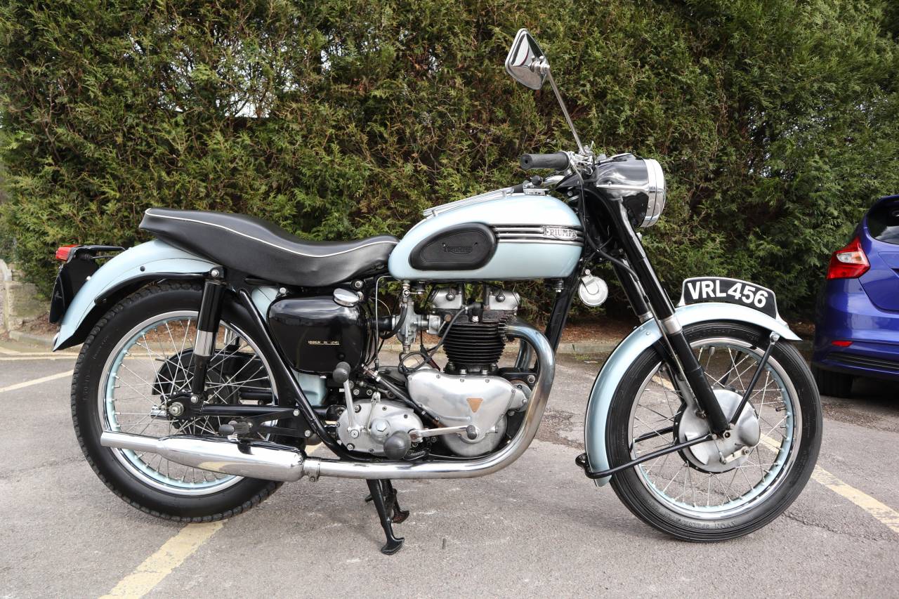 Triumph T110 1955 We Sell Classic Bikes triumph-t110-1955-we-sell-classic-bikes