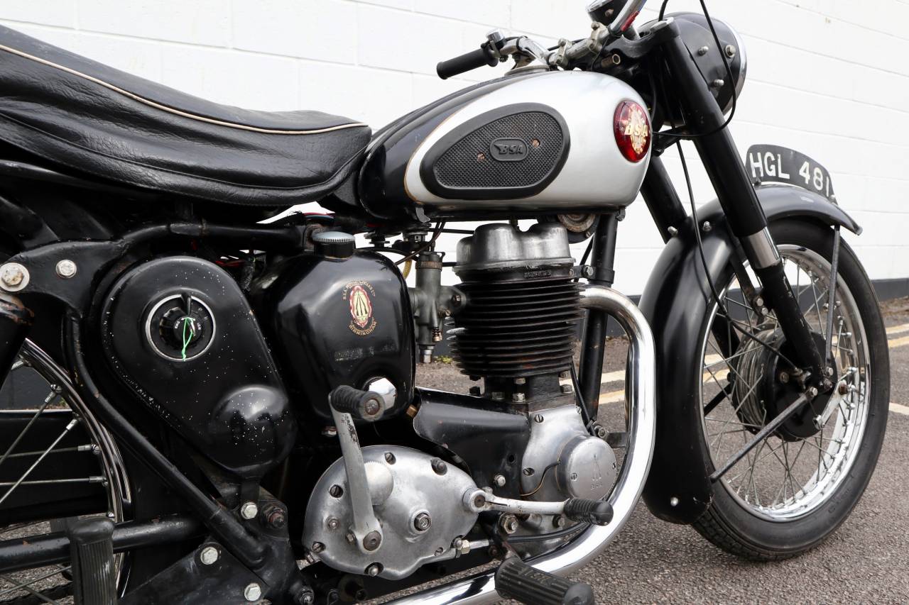 Технические характеристики мотоцикла BSA C 12 1958