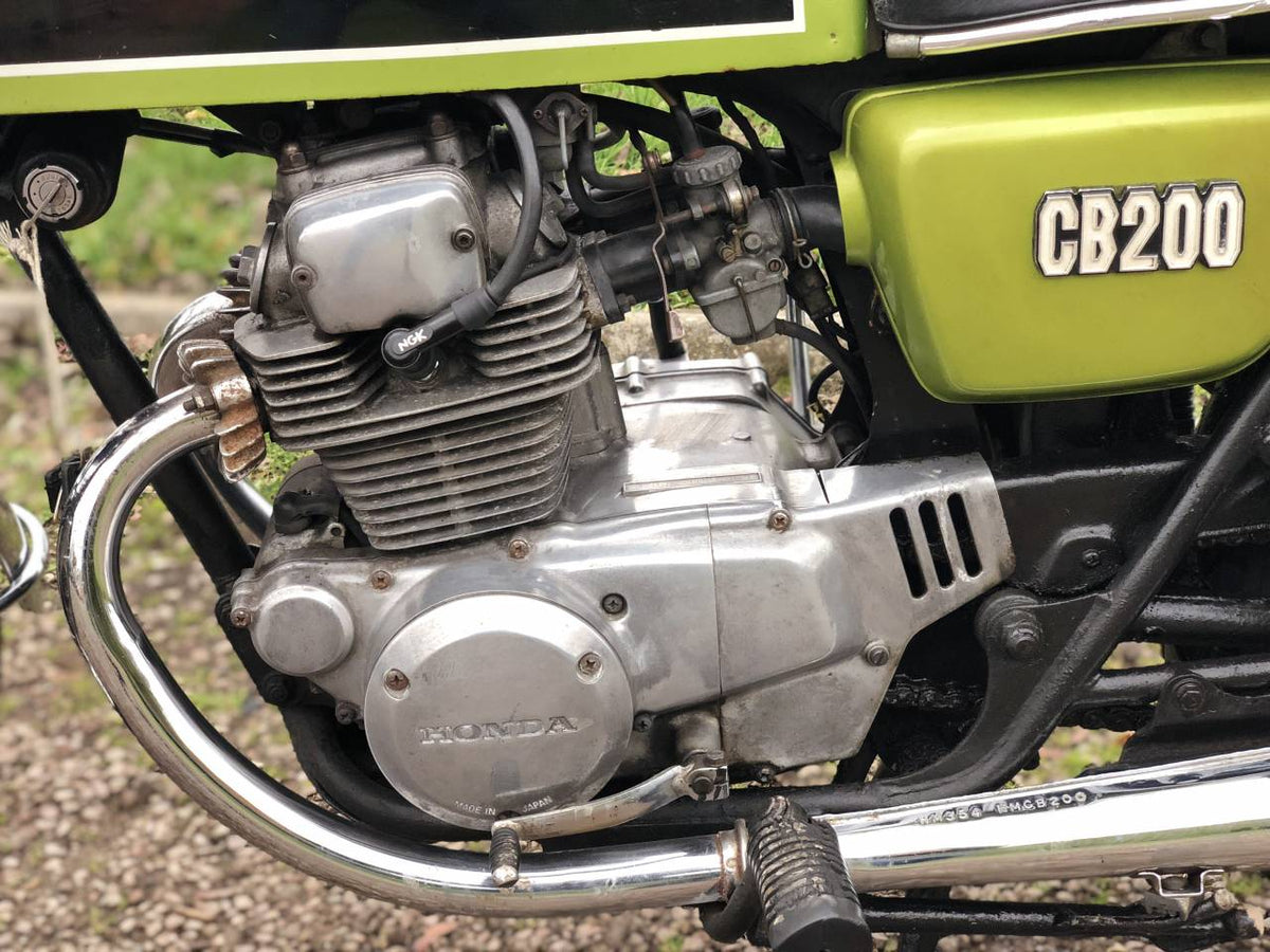Cb200 Engine Honda CB200 1976 β We Sell Classic Bikes
