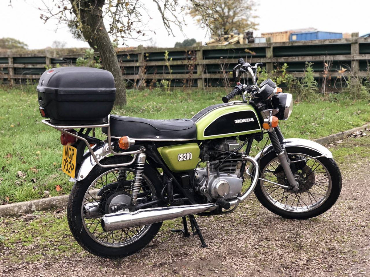 Cb200 Engine Honda CB200 1976 β We Sell Classic Bikes