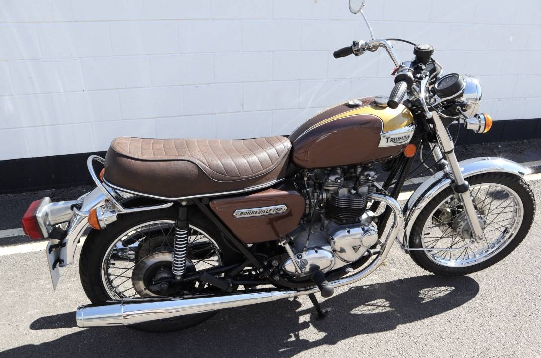 T140e Triumph T140E Bonneville 1978 β We Sell Classic Bikes