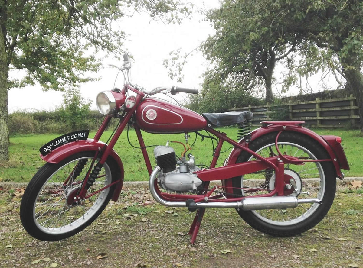 JAMES COMET 1954 We Sell Classic Bikes