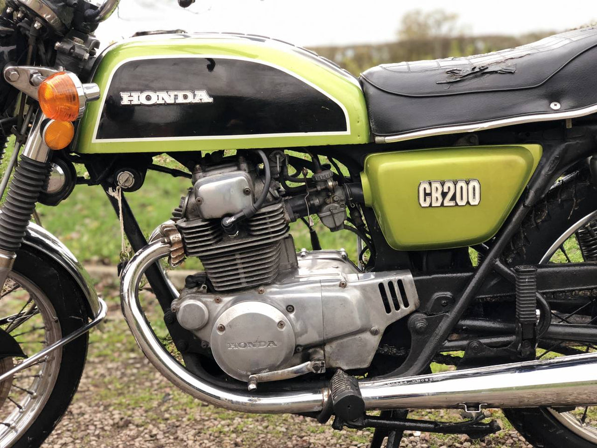 Cb200 Engine Honda CB200 1976 β We Sell Classic Bikes