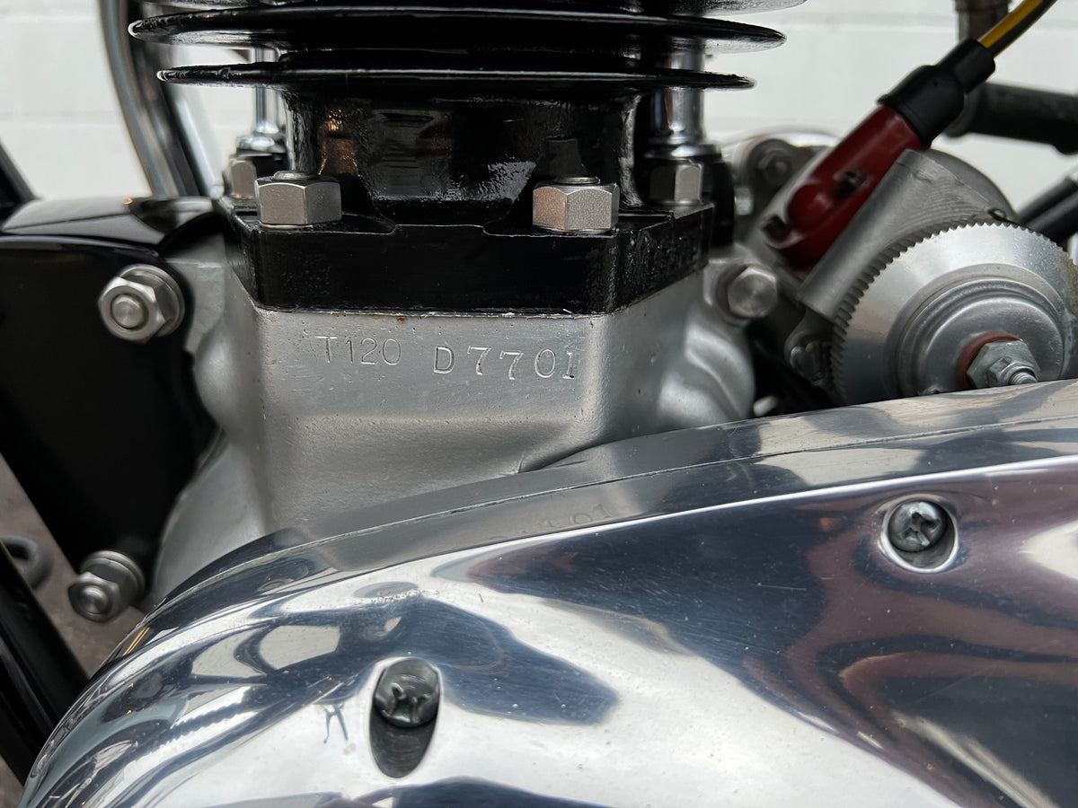 Triumph T120 Pre-Unit Bonneville 650cc 1960 – We Sell Classic Bikes
